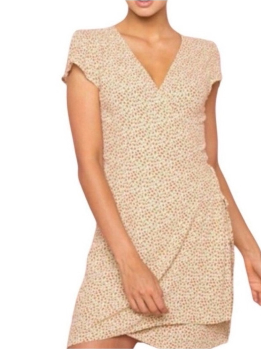 Brandy Melville Mini Wrap Dress // One Size fits Xsmall Small Medium